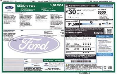 2023 Ford Escape Active