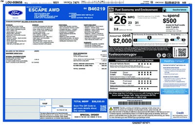 2025 Ford Escape Platinum