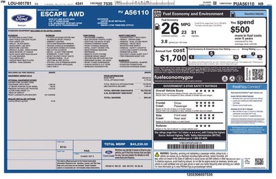 2023 Ford Escape ST-Line Elite