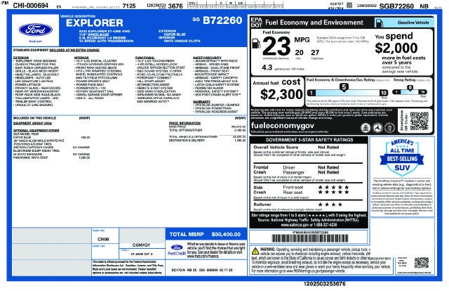 2025 Ford Explorer ST-Line