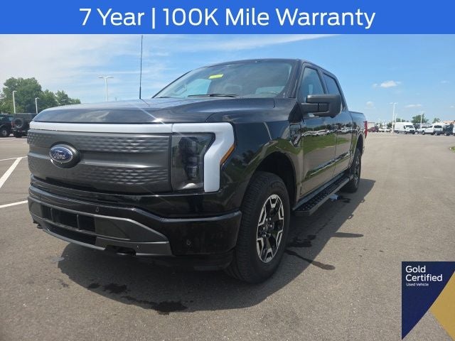 Used 2023 Ford F-150 Lightning XLT with VIN 1FTVW1EL2PWG54003 for sale in Plainfield, IN