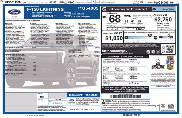 2023 Ford F-150 Lightning XLT