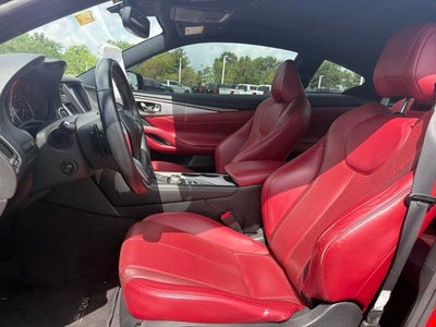 2018 INFINITI Q60 Red Sport 400