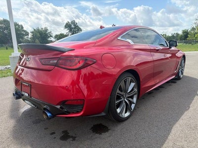 2018 INFINITI Q60 Red Sport 400