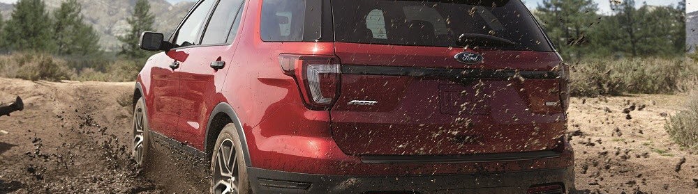 2019 Ford Explorer Red