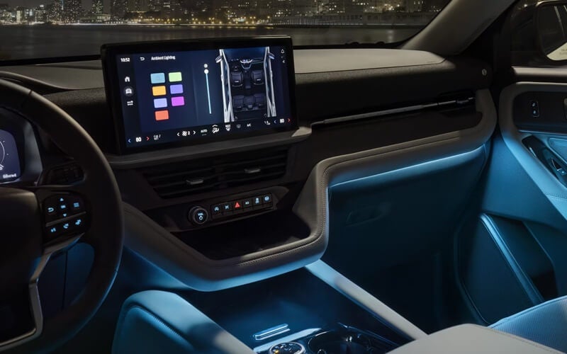 2025 Ford-Explorer interior