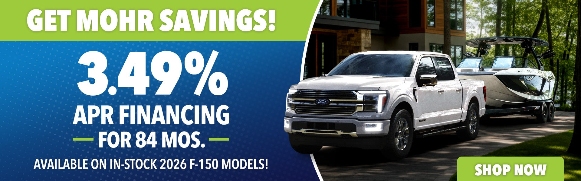 3.49% APR on 2026 F-150 Models